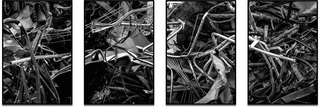 (#004), 2014, 4-teilig, 270 x 90 cm, Edition 3 + 1 AP, 134 x 45 cm, Edition 5 + 2 AP
